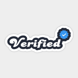 Verified Sticker